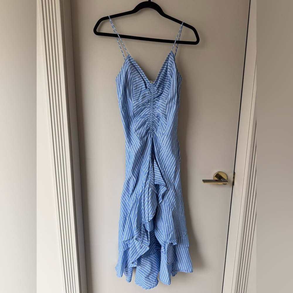 Joie Cotton Striped Dress